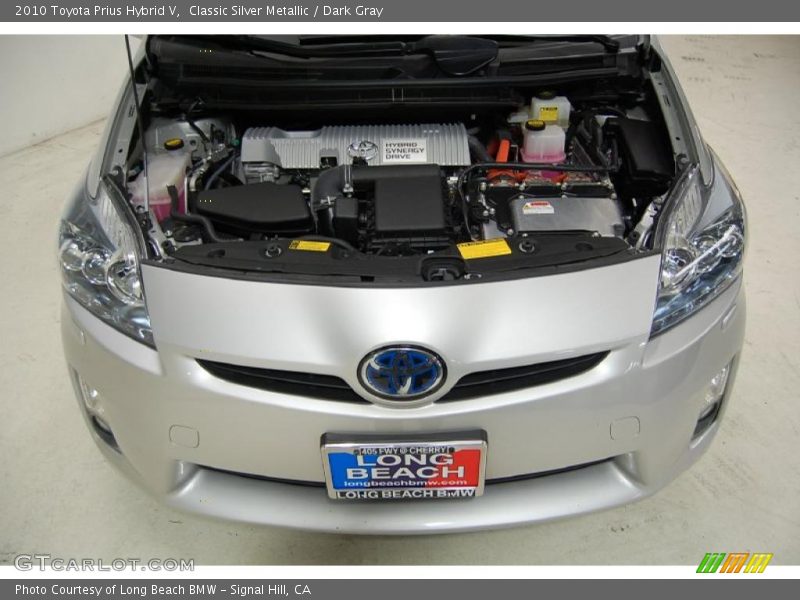 Classic Silver Metallic / Dark Gray 2010 Toyota Prius Hybrid V
