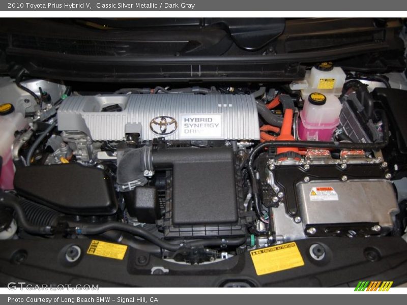 Classic Silver Metallic / Dark Gray 2010 Toyota Prius Hybrid V