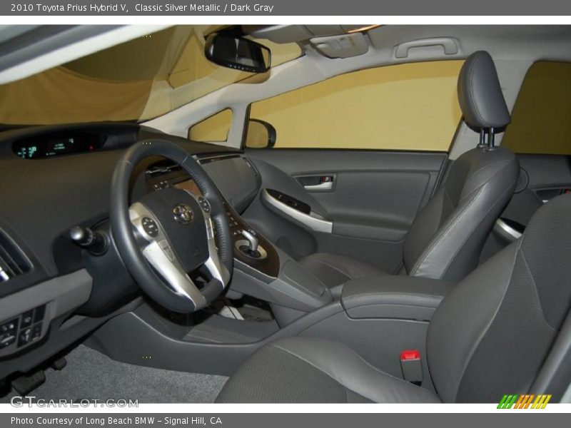 Classic Silver Metallic / Dark Gray 2010 Toyota Prius Hybrid V