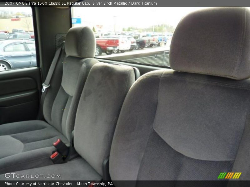 Silver Birch Metallic / Dark Titanium 2007 GMC Sierra 1500 Classic SL Regular Cab