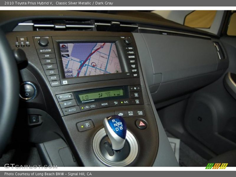 Classic Silver Metallic / Dark Gray 2010 Toyota Prius Hybrid V