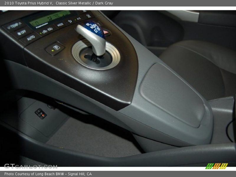 Classic Silver Metallic / Dark Gray 2010 Toyota Prius Hybrid V