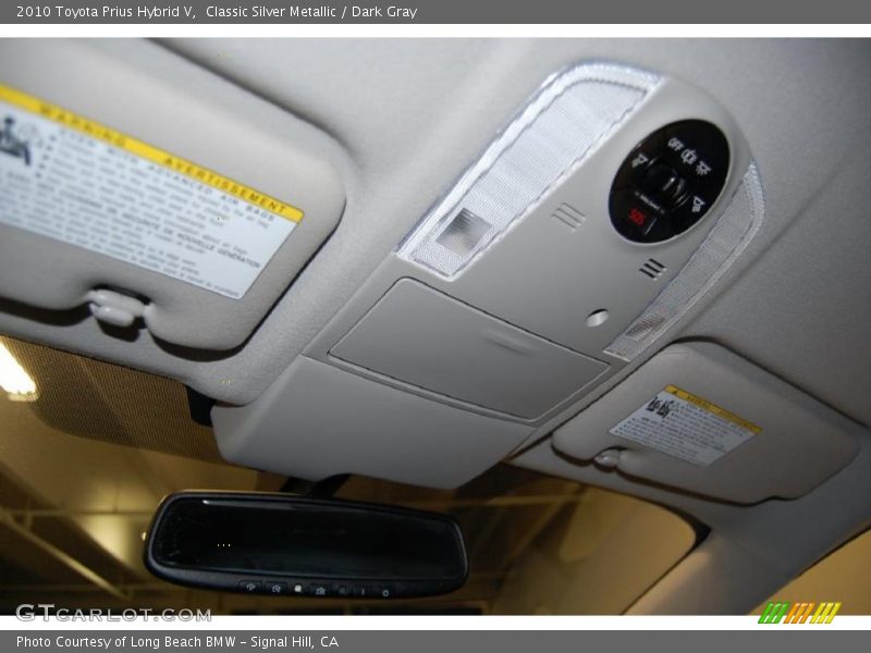 Classic Silver Metallic / Dark Gray 2010 Toyota Prius Hybrid V