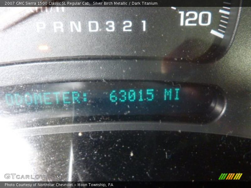 Silver Birch Metallic / Dark Titanium 2007 GMC Sierra 1500 Classic SL Regular Cab