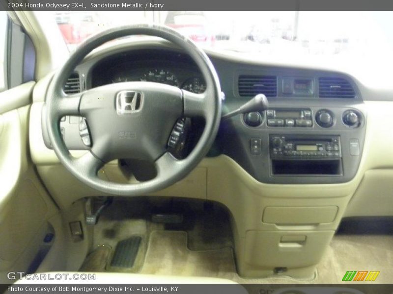 Sandstone Metallic / Ivory 2004 Honda Odyssey EX-L