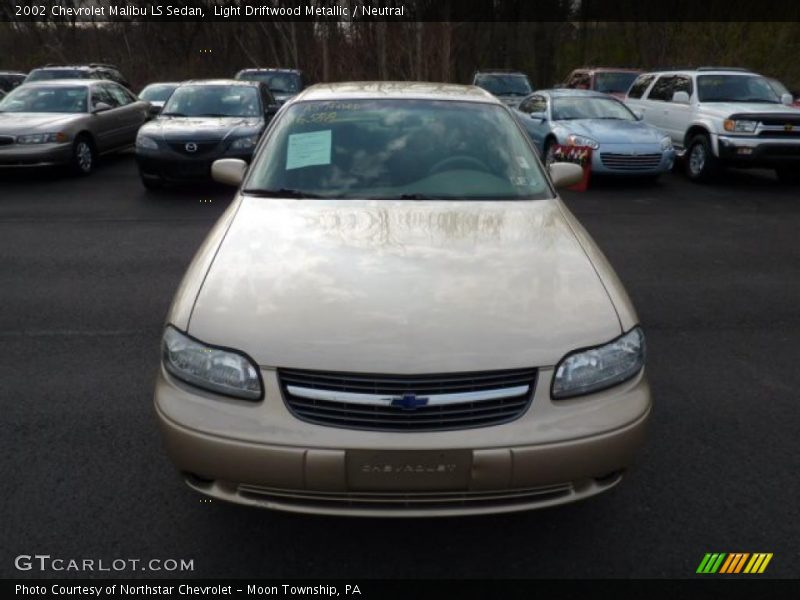 Light Driftwood Metallic / Neutral 2002 Chevrolet Malibu LS Sedan