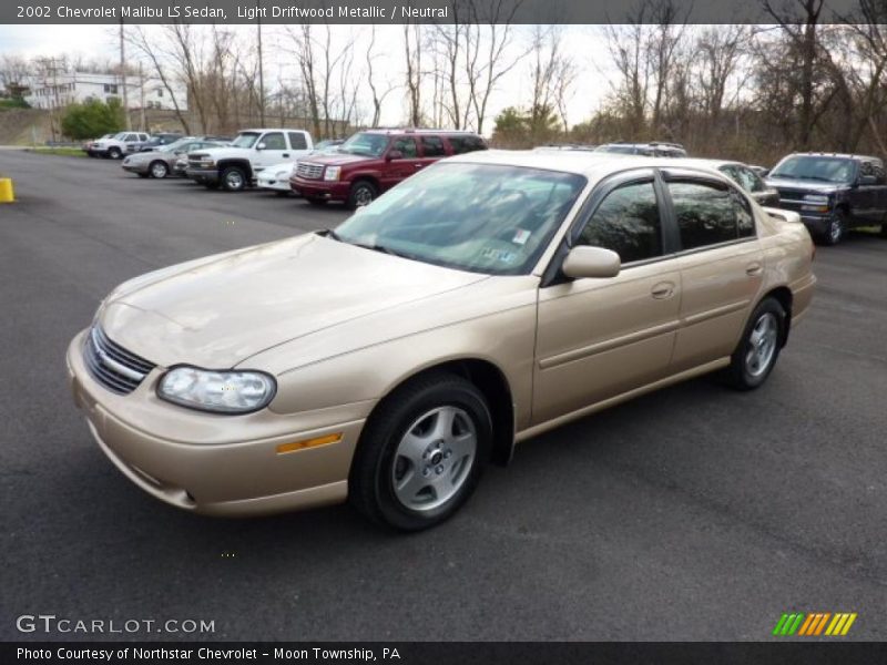Light Driftwood Metallic / Neutral 2002 Chevrolet Malibu LS Sedan