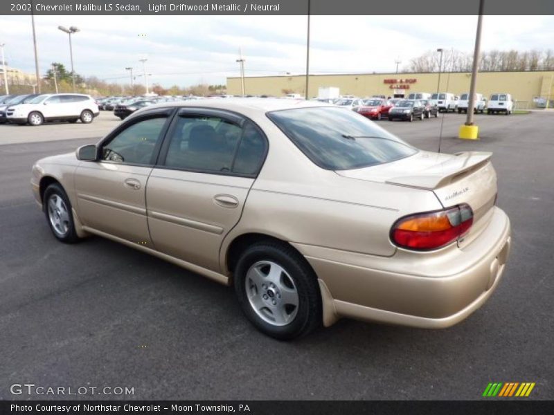 Light Driftwood Metallic / Neutral 2002 Chevrolet Malibu LS Sedan