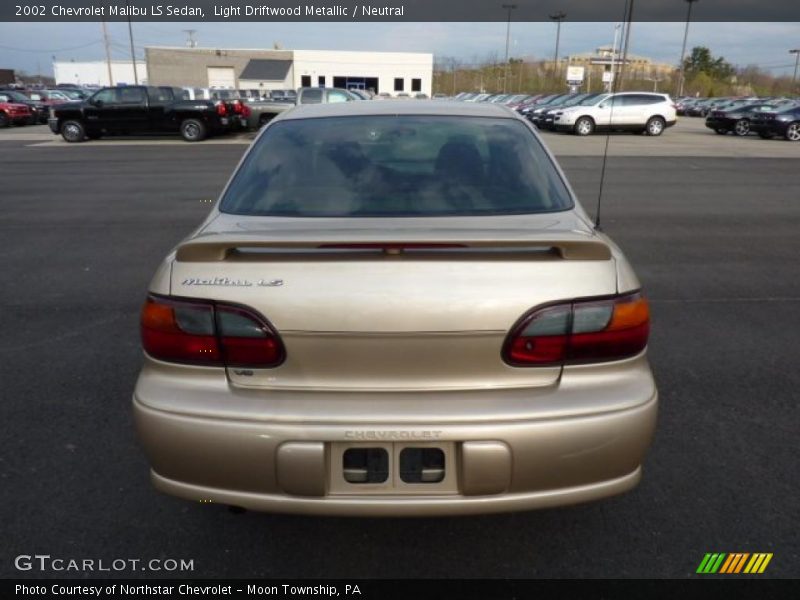 Light Driftwood Metallic / Neutral 2002 Chevrolet Malibu LS Sedan