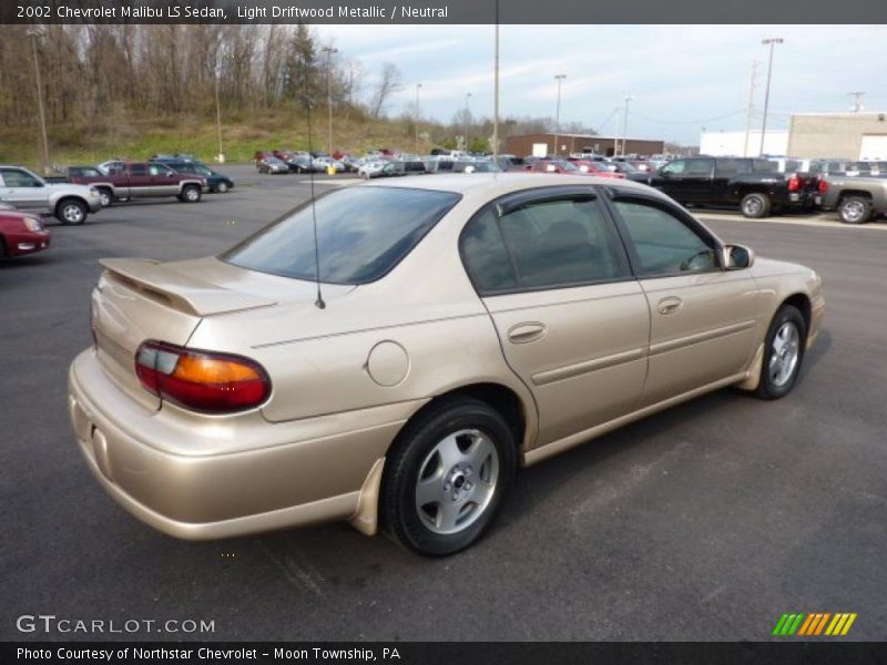 Light Driftwood Metallic / Neutral 2002 Chevrolet Malibu LS Sedan