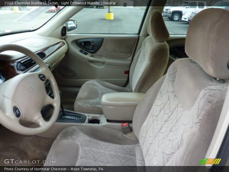 Light Driftwood Metallic / Neutral 2002 Chevrolet Malibu LS Sedan