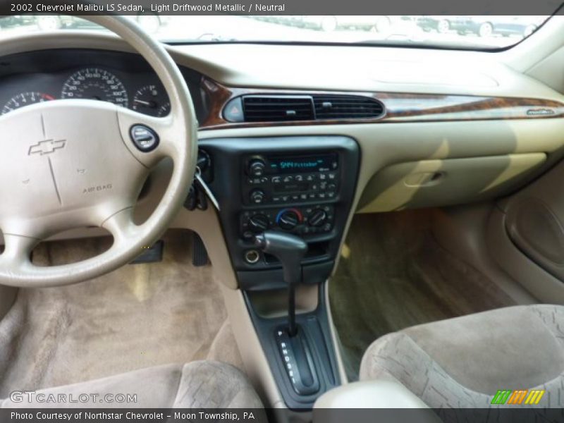 Light Driftwood Metallic / Neutral 2002 Chevrolet Malibu LS Sedan