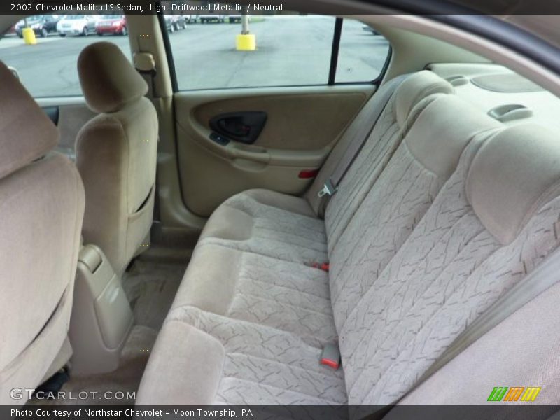 Light Driftwood Metallic / Neutral 2002 Chevrolet Malibu LS Sedan