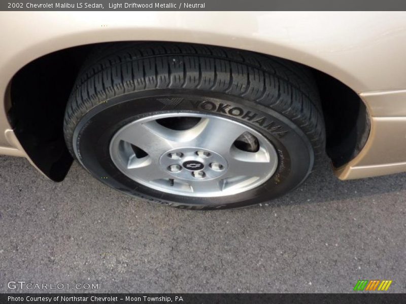 Light Driftwood Metallic / Neutral 2002 Chevrolet Malibu LS Sedan