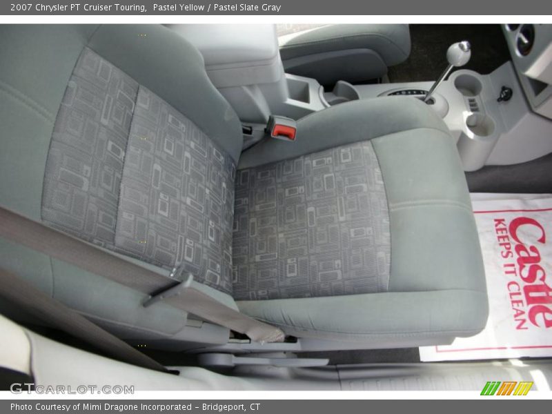 Pastel Yellow / Pastel Slate Gray 2007 Chrysler PT Cruiser Touring