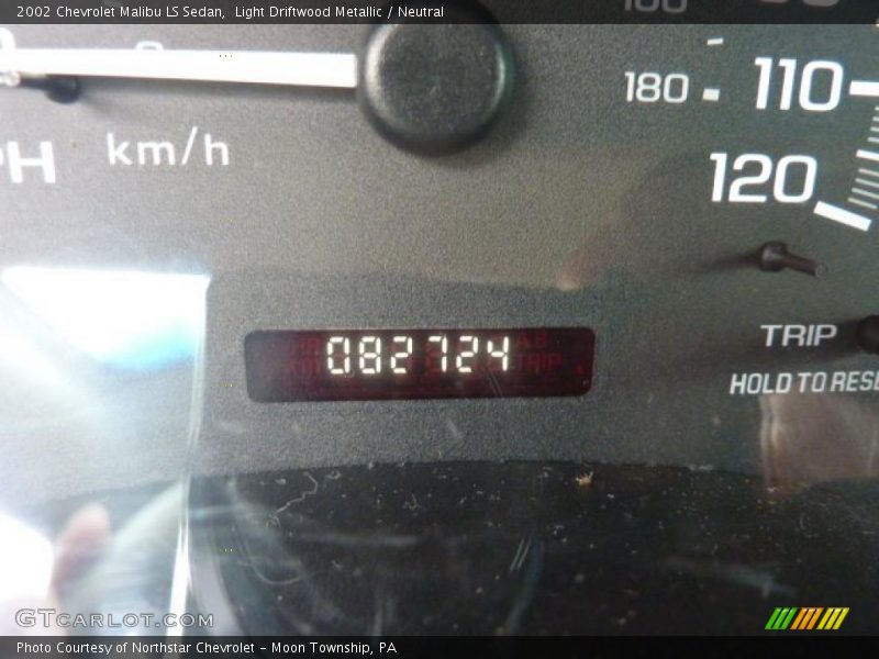 Light Driftwood Metallic / Neutral 2002 Chevrolet Malibu LS Sedan