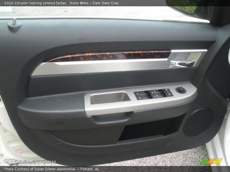 Stone White / Dark Slate Gray 2010 Chrysler Sebring Limited Sedan