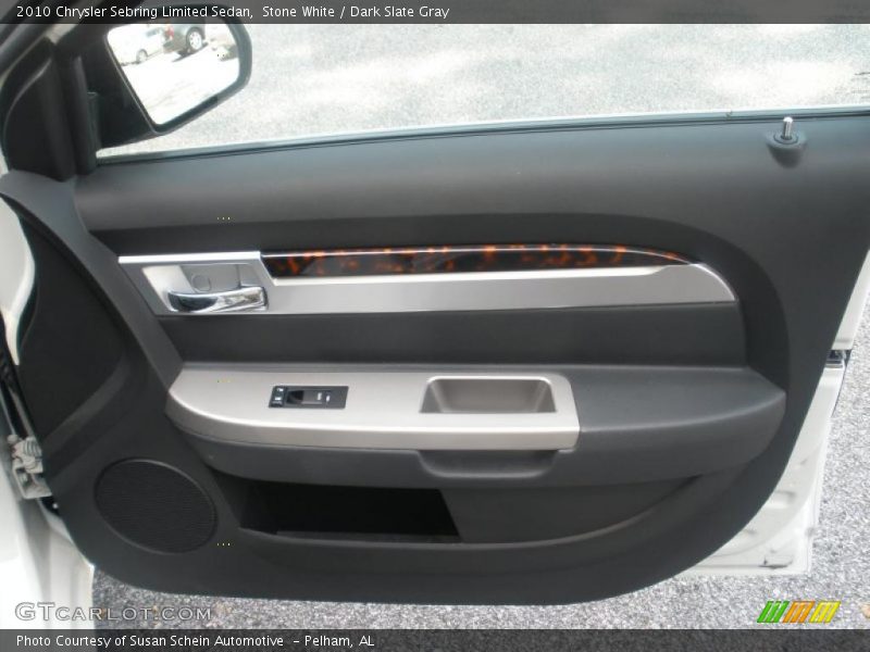Stone White / Dark Slate Gray 2010 Chrysler Sebring Limited Sedan