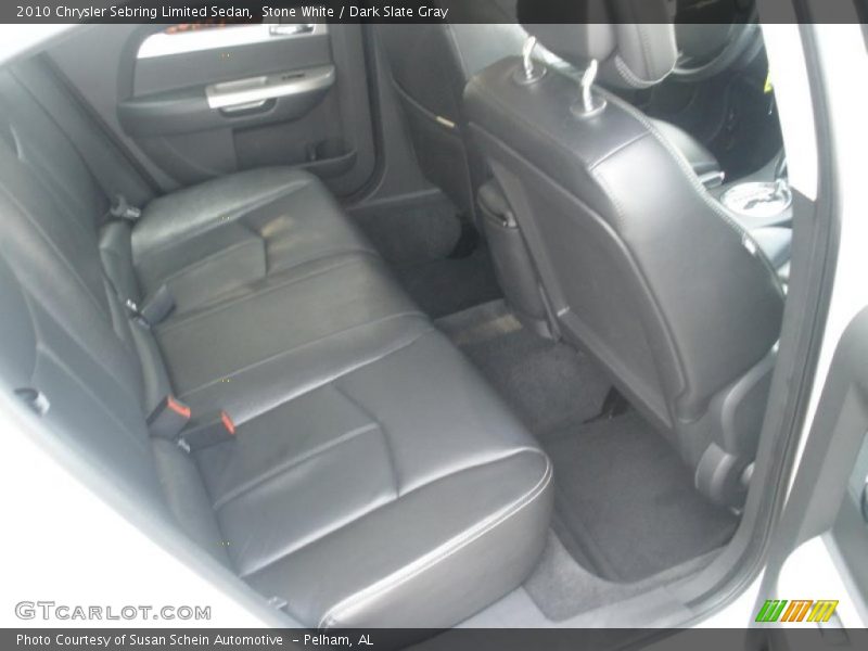 Stone White / Dark Slate Gray 2010 Chrysler Sebring Limited Sedan