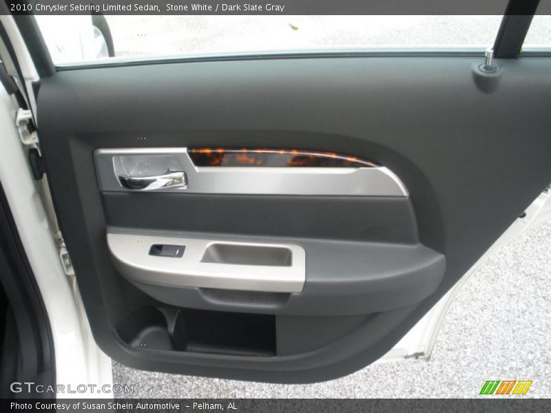 Stone White / Dark Slate Gray 2010 Chrysler Sebring Limited Sedan