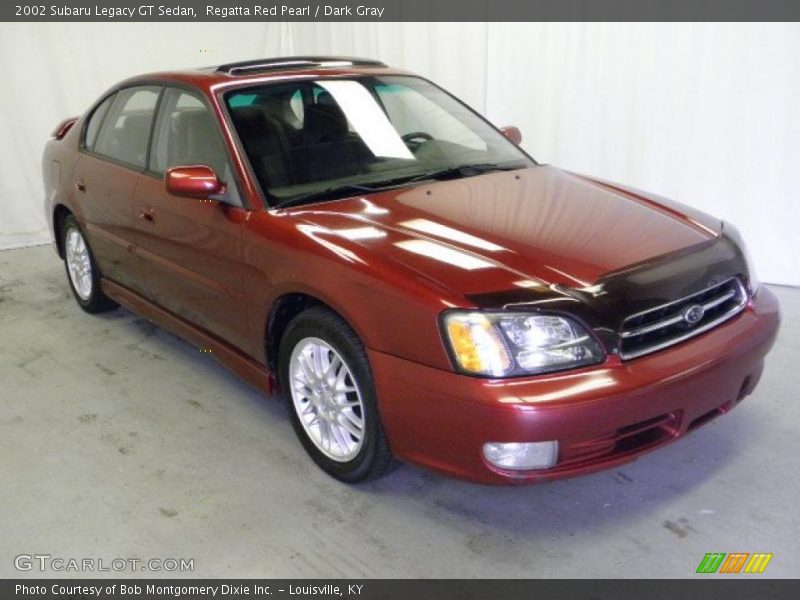 Regatta Red Pearl / Dark Gray 2002 Subaru Legacy GT Sedan