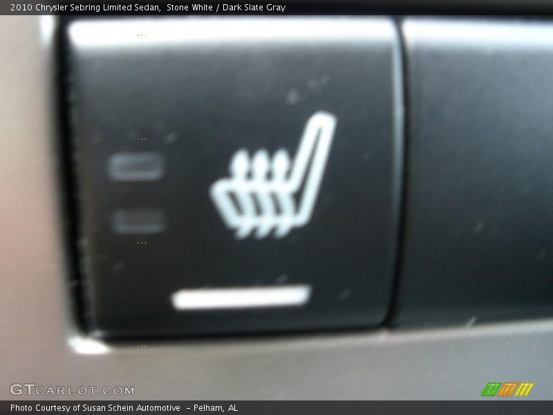 Stone White / Dark Slate Gray 2010 Chrysler Sebring Limited Sedan