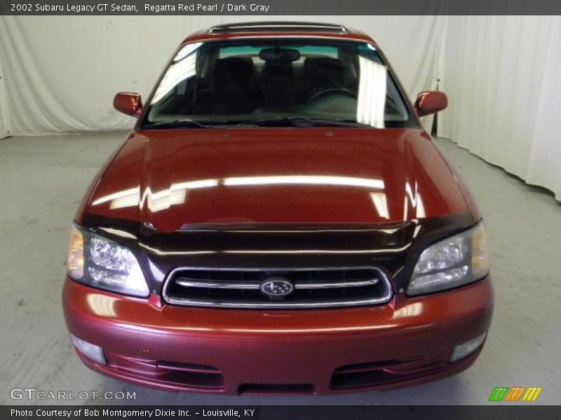 Regatta Red Pearl / Dark Gray 2002 Subaru Legacy GT Sedan