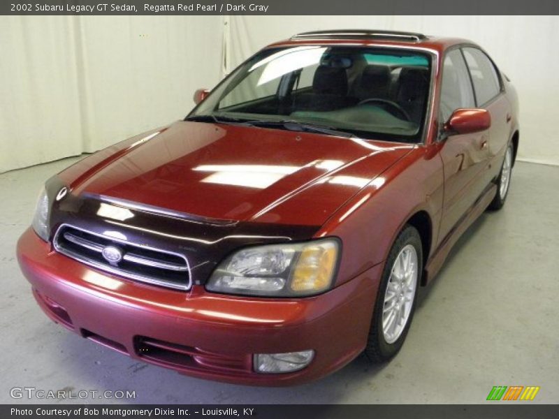 Regatta Red Pearl / Dark Gray 2002 Subaru Legacy GT Sedan