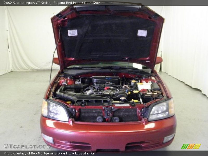Regatta Red Pearl / Dark Gray 2002 Subaru Legacy GT Sedan