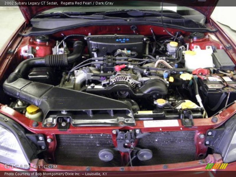  2002 Legacy GT Sedan Engine - 2.5 Liter SOHC 16-Valve Flat 4 Cylinder