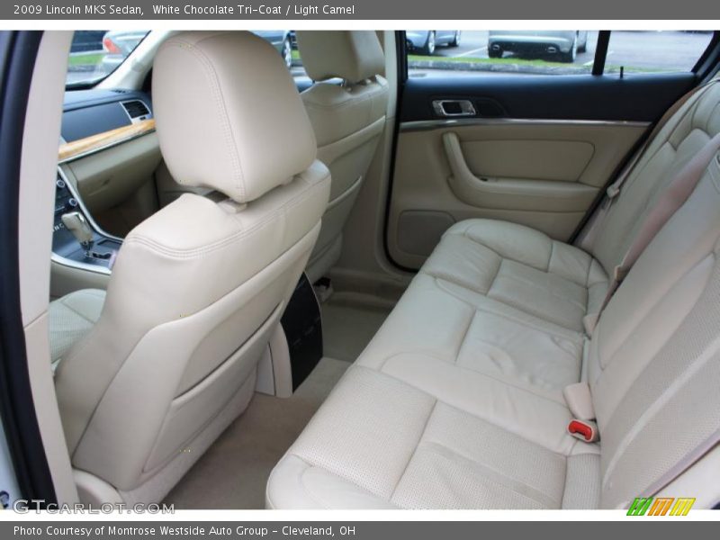 White Chocolate Tri-Coat / Light Camel 2009 Lincoln MKS Sedan