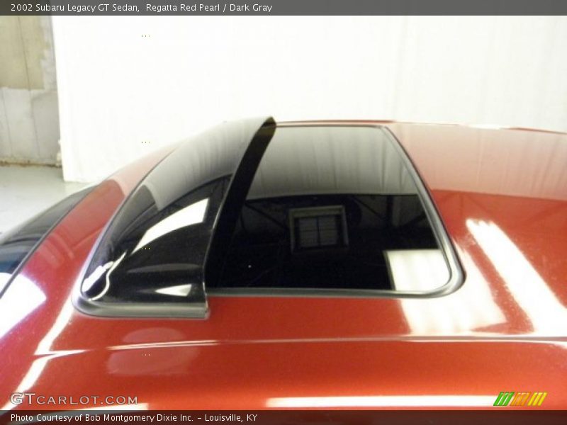 Regatta Red Pearl / Dark Gray 2002 Subaru Legacy GT Sedan