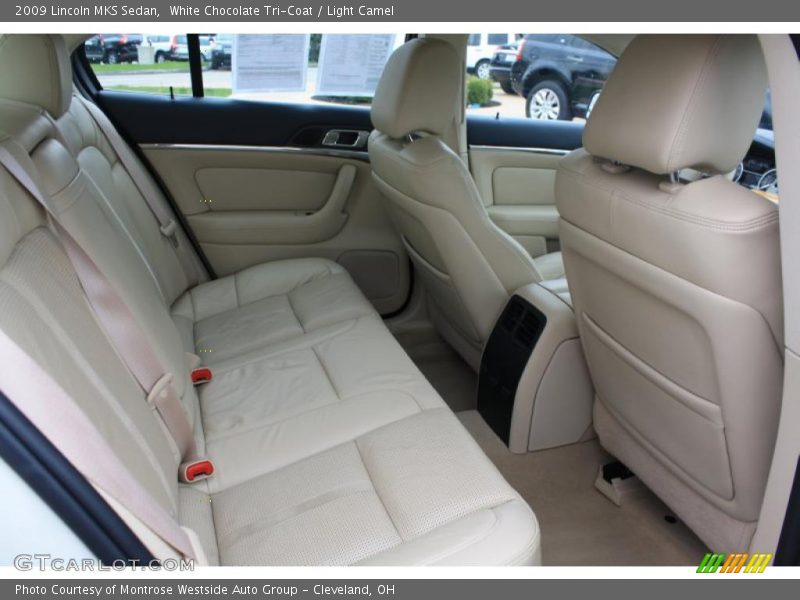 White Chocolate Tri-Coat / Light Camel 2009 Lincoln MKS Sedan