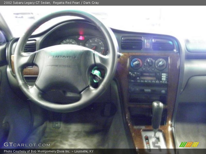 Regatta Red Pearl / Dark Gray 2002 Subaru Legacy GT Sedan