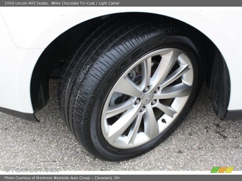 White Chocolate Tri-Coat / Light Camel 2009 Lincoln MKS Sedan