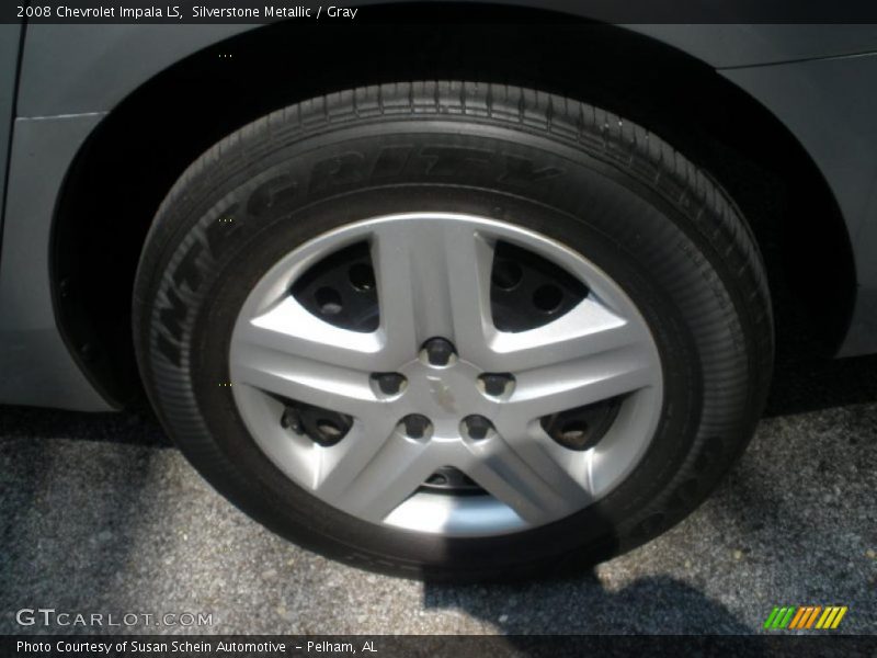 Silverstone Metallic / Gray 2008 Chevrolet Impala LS