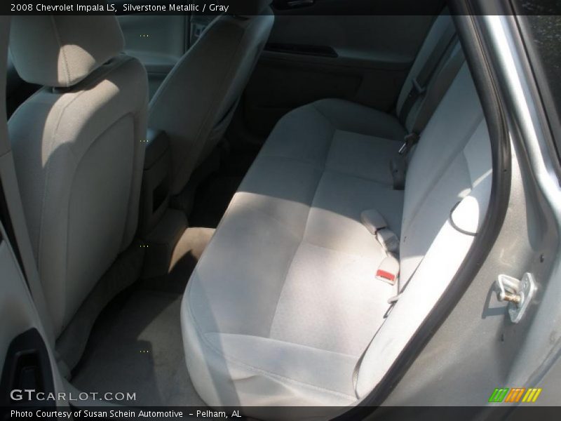 Silverstone Metallic / Gray 2008 Chevrolet Impala LS