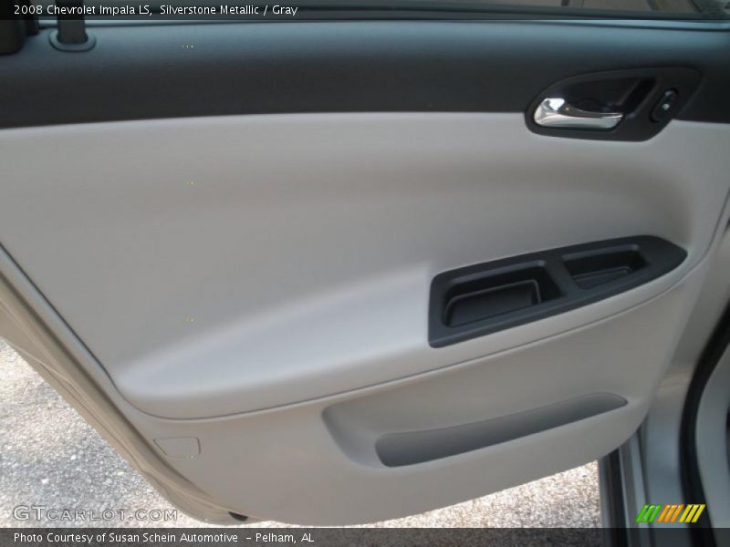 Silverstone Metallic / Gray 2008 Chevrolet Impala LS