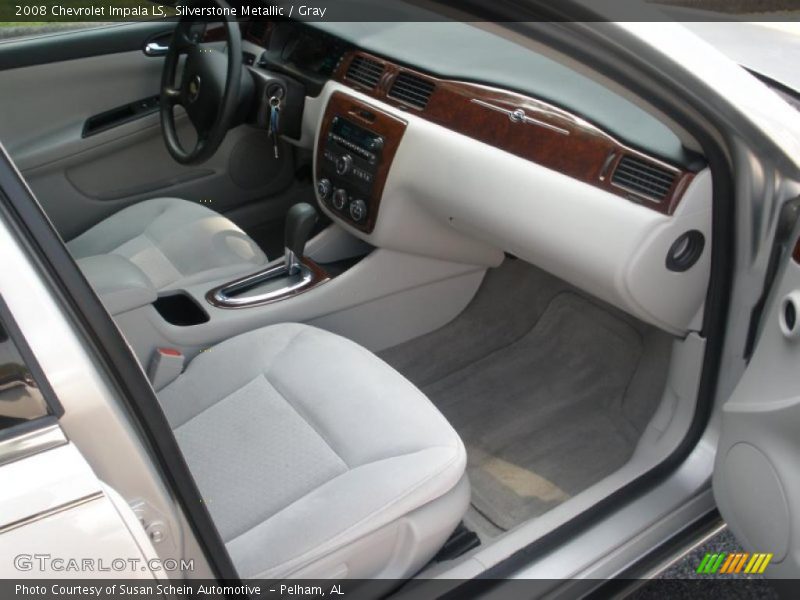 Silverstone Metallic / Gray 2008 Chevrolet Impala LS