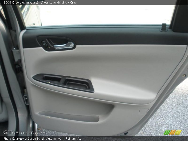 Silverstone Metallic / Gray 2008 Chevrolet Impala LS