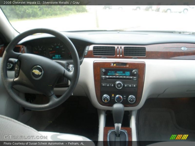 Silverstone Metallic / Gray 2008 Chevrolet Impala LS