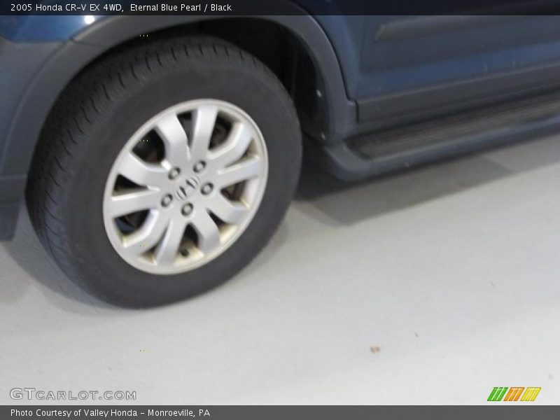 Eternal Blue Pearl / Black 2005 Honda CR-V EX 4WD