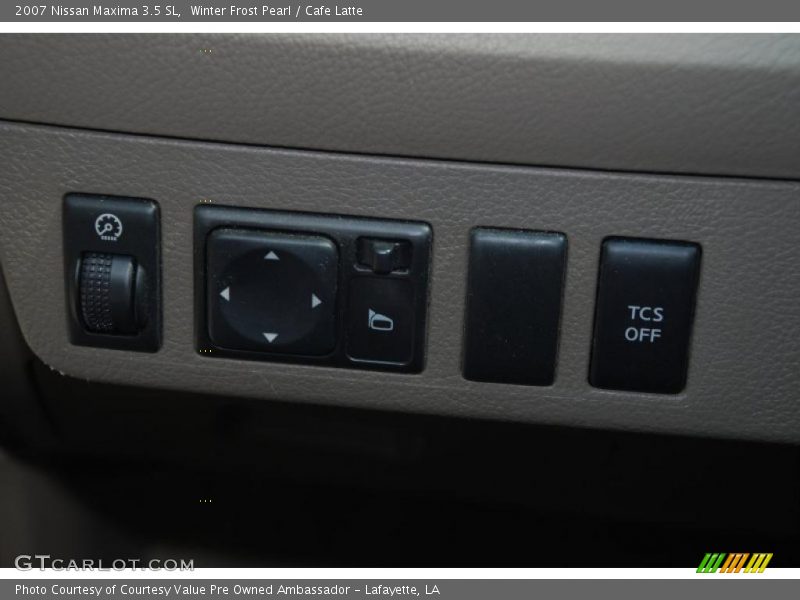 Winter Frost Pearl / Cafe Latte 2007 Nissan Maxima 3.5 SL
