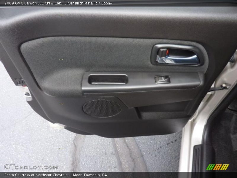Silver Birch Metallic / Ebony 2009 GMC Canyon SLE Crew Cab