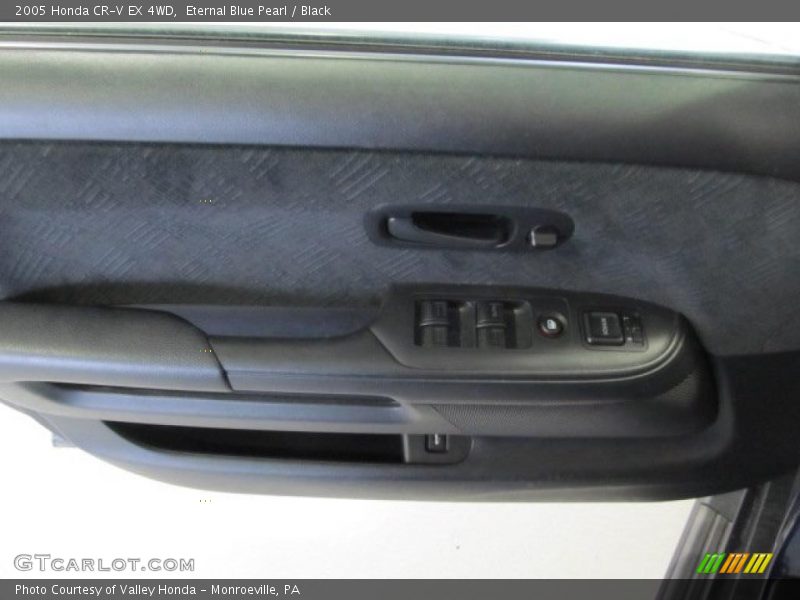 Eternal Blue Pearl / Black 2005 Honda CR-V EX 4WD