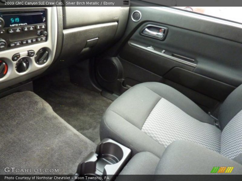 Silver Birch Metallic / Ebony 2009 GMC Canyon SLE Crew Cab