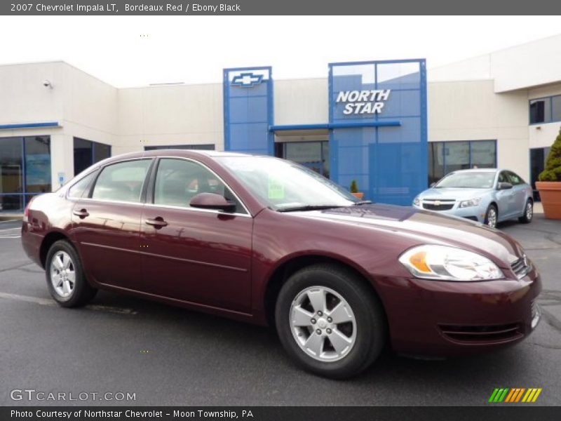 Bordeaux Red / Ebony Black 2007 Chevrolet Impala LT
