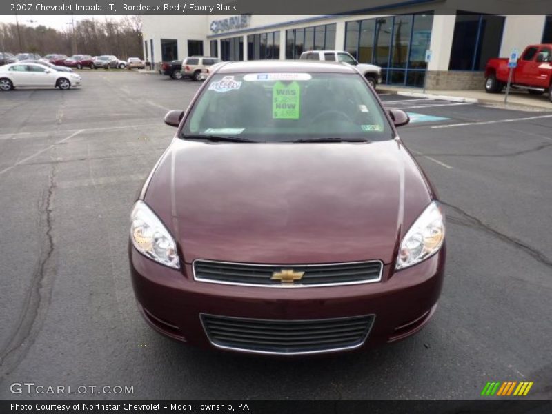 Bordeaux Red / Ebony Black 2007 Chevrolet Impala LT