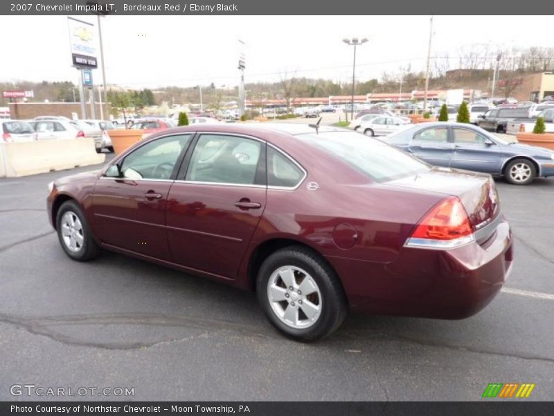 Bordeaux Red / Ebony Black 2007 Chevrolet Impala LT