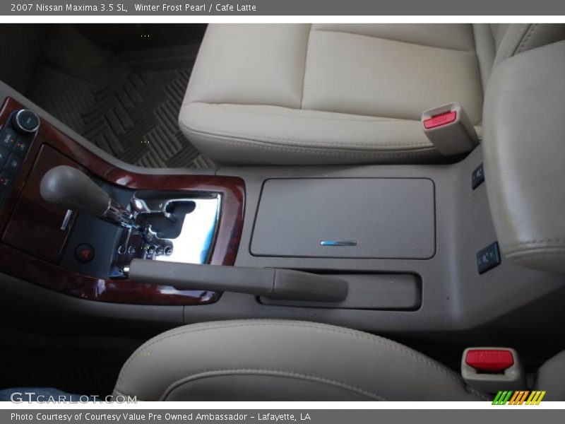 Winter Frost Pearl / Cafe Latte 2007 Nissan Maxima 3.5 SL